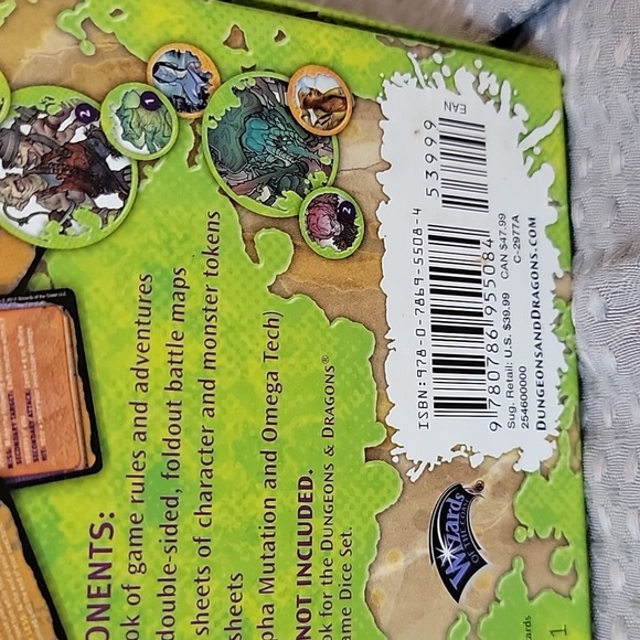 D&D Gamma World RPG Lot Wizards of the Coast - Picture 7 of 7